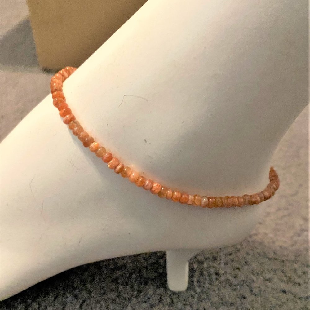 Sunstone Anklet #1363